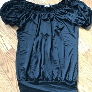 Women's Black Blouse Size Small Very Nice!!!